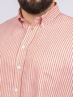 Chemisette Zack Rayee Capel Grande Taille  homme grande taille - Capelstore