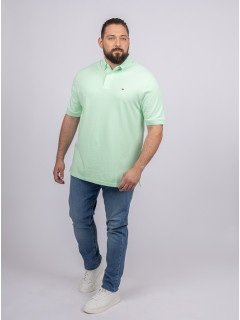 Polo Vert Menthe Tommy Hilfiger Grande Taille vert  menthe homme grande taille - Capelstore