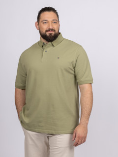 Polo Kaki Tommy Hilfiger Grande Taille kaki homme grande taille - Capelstore