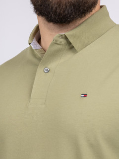 Polo Kaki Tommy Hilfiger Grande Taille kaki homme grande taille - Capelstore