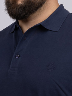 Polos Manches Courtes marine homme grande taille