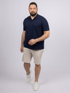 Polos Manches Courtes marine homme grande taille