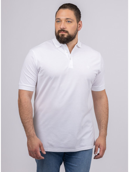 Polo Blanc Capel Grande Taille