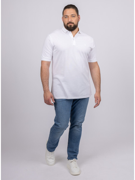 Polo Blanc Capel Grande Taille