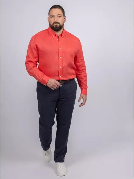 Chemise Ralph Lin Corail Capel Grande Taille