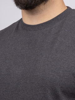 Tee-shirt Louis Anthracite Capel Grande Taille  homme grande taille - Capelstore