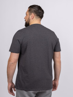 Tee-shirt Louis Anthracite Capel Grande Taille  homme grande taille - Capelstore