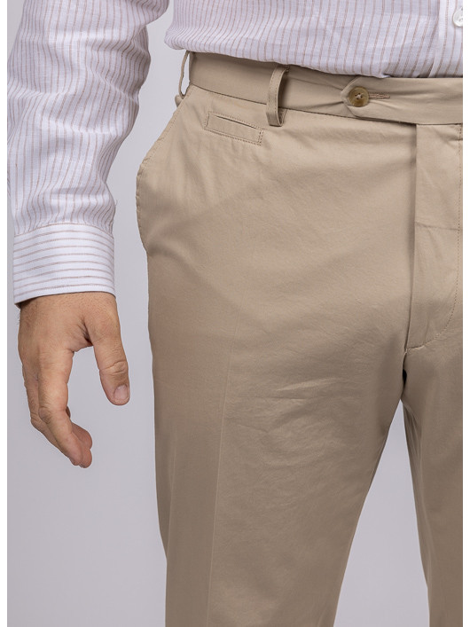 Pantalon Gaspard Ultra Leger Beige Capel Grande Taille beige homme grande taille - Capelstore