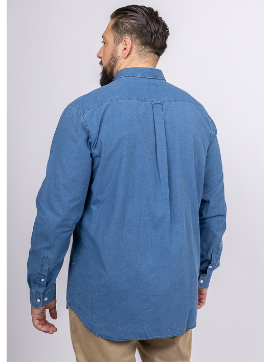 Chemise Chambray Capel Grande Taille  homme grande taille - Capelstore