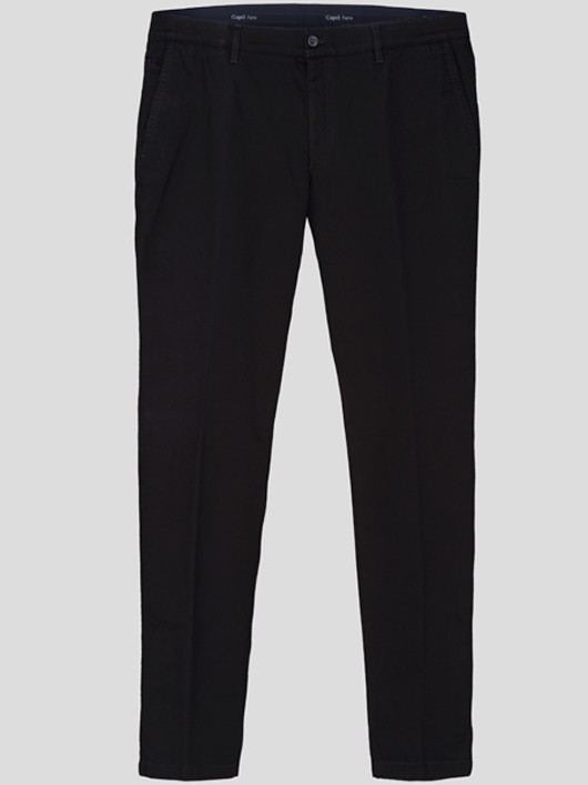 Pantalon Uni Noir Capel Grande Taille noir homme grande taille - Capelstore