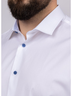 Chemise Max Col OpposÃ© Capel Grande Taille blanc homme grande taille - Capelstore