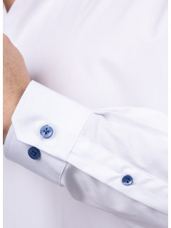 Chemise Max Col OpposÃ© Capel Grande Taille blanc homme grande taille - Capelstore