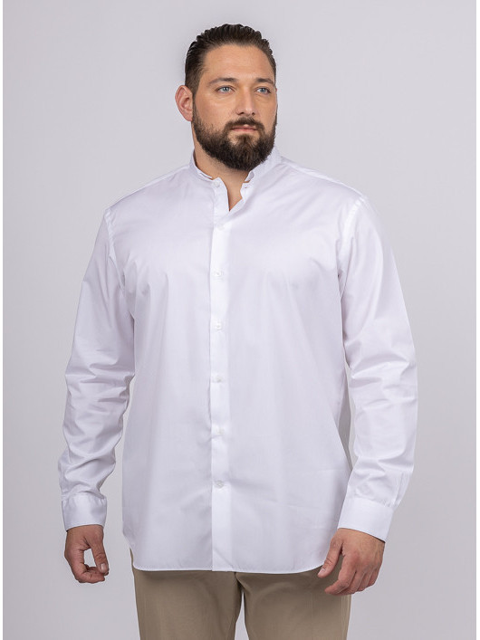 Chemise Dinard Capel Grande Taille blanc homme grande taille - Capelstore