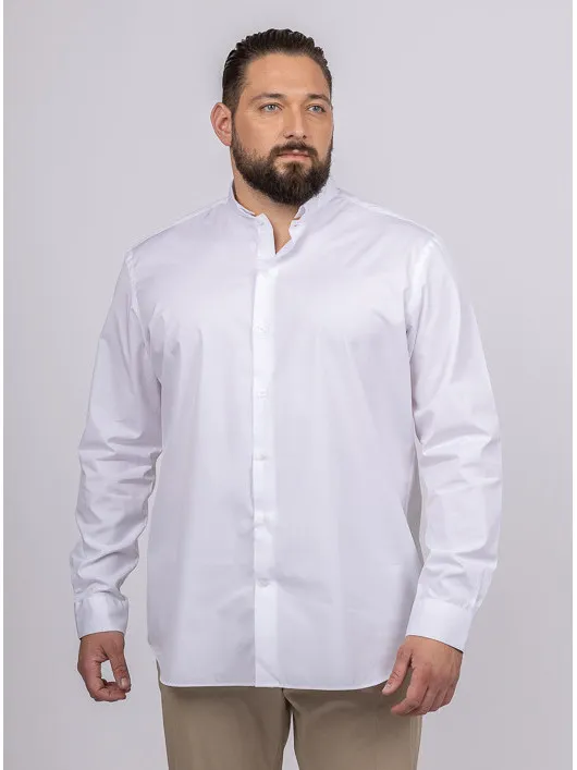 Chemise Dinard Capel Grande Taille blanc homme grande taille - Capelstore