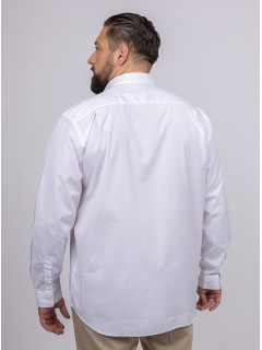 Chemise Dinard Capel Grande Taille blanc homme grande taille - Capelstore