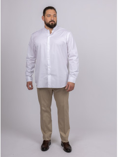 Chemise Dinard Capel Grande Taille blanc homme grande taille - Capelstore