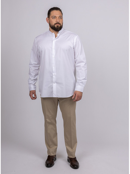 Chemise Dinard Capel Grande Taille blanc homme grande taille - Capelstore