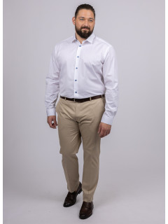 Chemise Max Col OpposÃ© Capel Grande Taille blanc homme grande taille - Capelstore