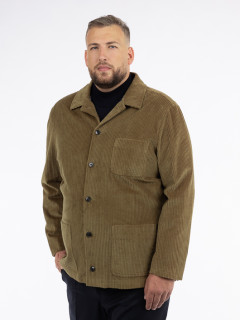 Veste Worker Velours Beige Capel Grande Taille  homme grande taille - Capelstore
