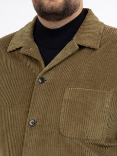 Veste Worker Velours Beige Capel Grande Taille  homme grande taille - Capelstore