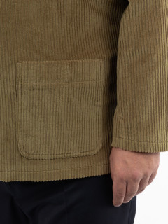 Veste Worker Velours Beige Capel Grande Taille  homme grande taille - Capelstore