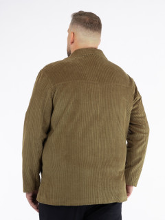 Veste Worker Velours Beige Capel Grande Taille  homme grande taille - Capelstore