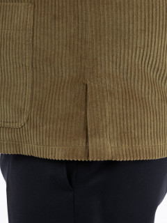 Veste Worker Velours Beige Capel Grande Taille  homme grande taille - Capelstore