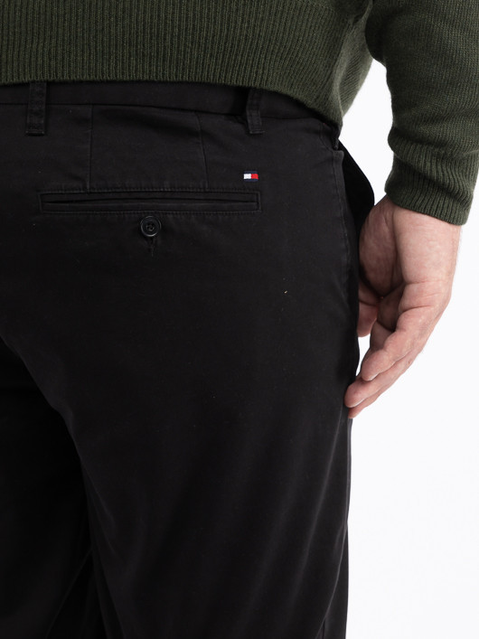 Chino Noir Tommy Hilfiger Grande Taille homme grande taille - Capelstore