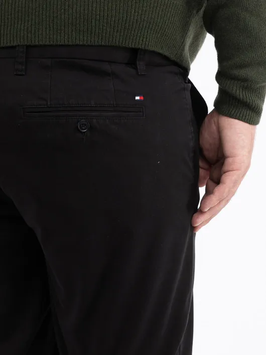 Chino Noir Tommy Hilfiger Grande Taille  homme grande taille - Capelstore