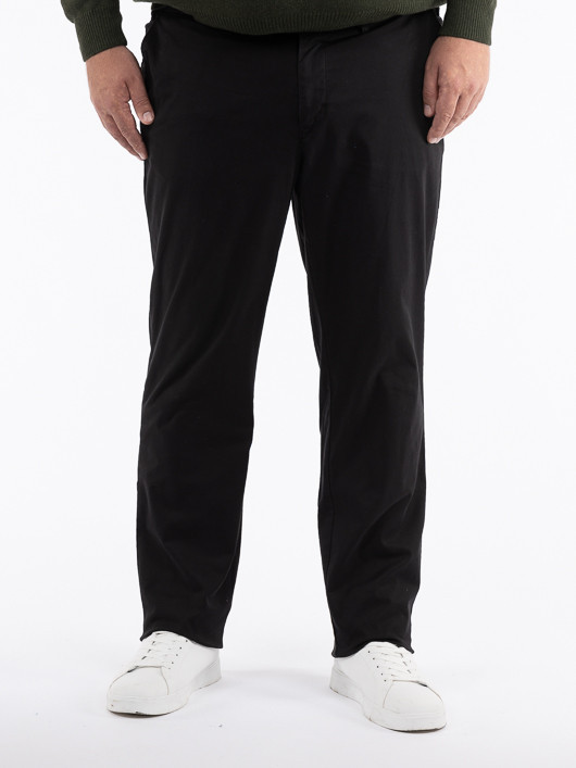 Chino Noir Tommy Hilfiger Grande Taille  homme grande taille - Capelstore