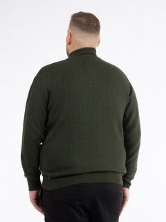 Pull Lino Camionneur Vert Capel Grande Taille  homme grande taille - Capelstore