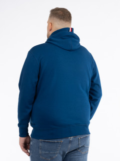 Sweat Capuche Bleu Tommy Hilfiger Grande Taille  homme grande taille - Capelstore
