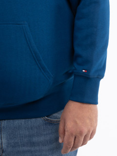 Sweat Capuche Bleu Tommy Hilfiger Grande Taille  homme grande taille - Capelstore