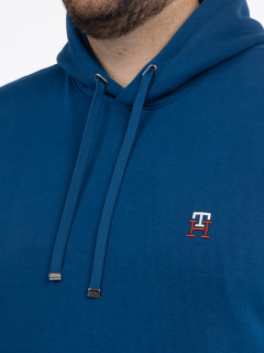 Sweat Capuche Bleu Tommy Hilfiger Grande Taille  homme grande taille - Capelstore