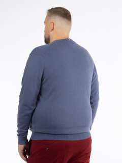 Pull Coton/cach. Indigo Tommy Hilfiger Grande Taille  homme grande taille - Capelstore