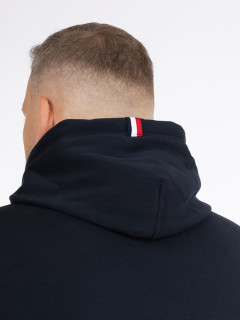 Sweat Capuche Marine Tommy Hilfiger Grande Taille  homme grande taille - Capelstore