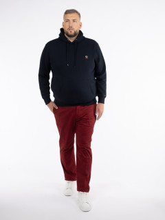 Sweat Capuche Marine Tommy Hilfiger Grande Taille  homme grande taille - Capelstore