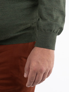 Pull Paolo Col Polo Merinos Capel Grande Taille  homme grande taille - Capelstore