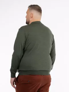 Pull Paolo Col Polo Merinos Capel Grande Taille  homme grande taille - Capelstore