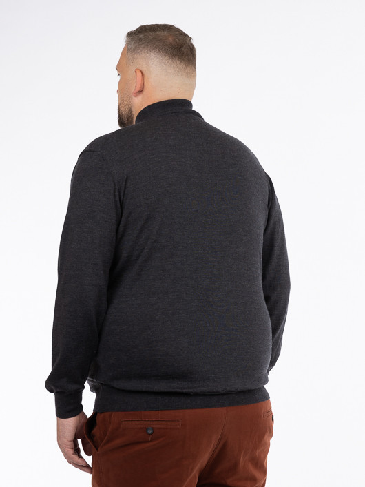 Pull Merinos Cheminee Capel Grandes Tailles  homme grande taille - Capelstore