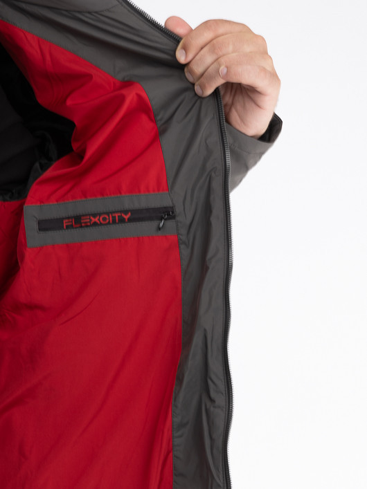 Blouson Matelasse Anthracite Bugatti Grande Taille  homme grande taille - Capelstore