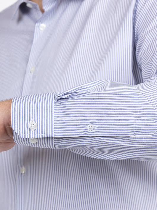 Chemise Max/leo Rayee Capel Grande Taille  homme grande taille - Capelstore