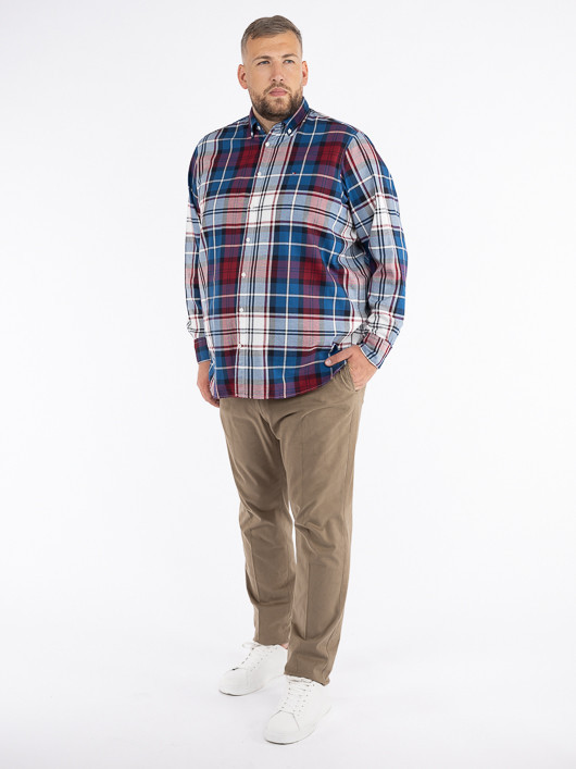Chemise Carreaux Tommy Hilfiger Grande Taille  homme grande taille - Capelstore