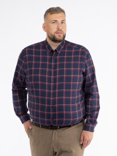 Chemise Ralph Larges Carreaux Capel Grande Taille  homme grande taille - Capelstore