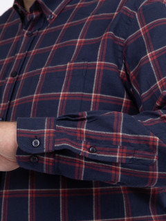 Chemise Ralph Larges Carreaux Capel Grande Taille  homme grande taille - Capelstore