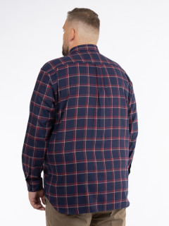 Chemise Ralph Larges Carreaux Capel Grande Taille  homme grande taille - Capelstore