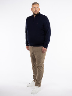 Pull Camionneur Marine Tommy Hilfiger Grande Taille  homme grande taille - Capelstore