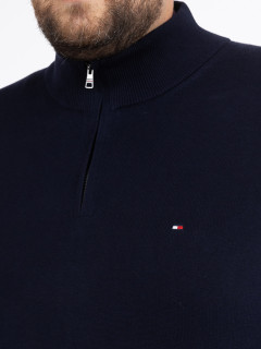 Pull Camionneur Marine Tommy Hilfiger Grande Taille  homme grande taille - Capelstore