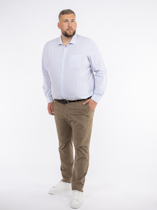 Chemise Max P Carreaux Capel Grande Taille  homme grande taille - Capelstore