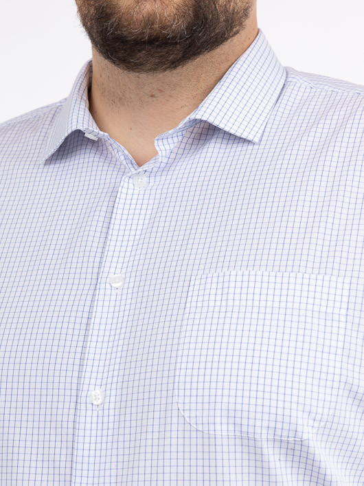 Chemise Max P Carreaux Capel Grande Taille  homme grande taille - Capelstore